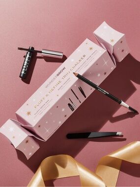 wunderbrow Fluff & Define Trio Cracker New In Box Blonde Gift Set